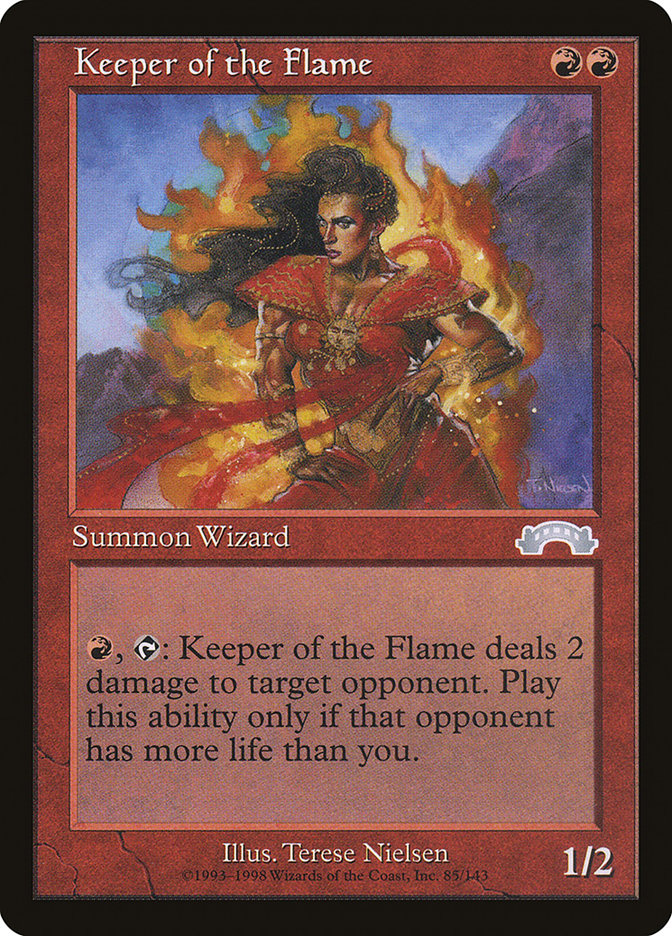 Keeper of the Flame [Exodus] | Boutique FDB TCG