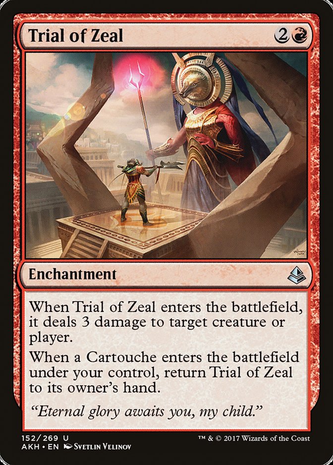 Trial of Zeal [Amonkhet] | Boutique FDB TCG