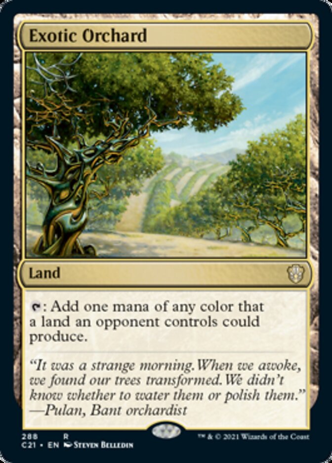 Exotic Orchard [Commander 2021] | Boutique FDB TCG