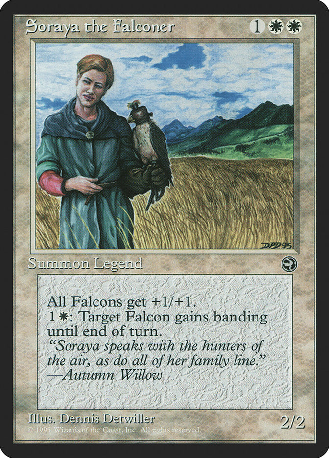 Soraya the Falconer [Homelands] | Boutique FDB TCG