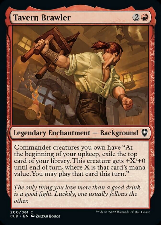 Tavern Brawler [Commander Legends: Battle for Baldur's Gate] | Boutique FDB TCG