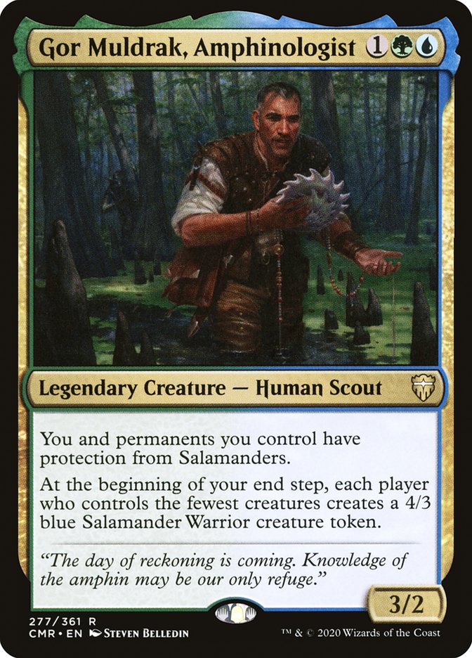 Gor Muldrak, Amphinologist [Commander Legends] | Boutique FDB TCG