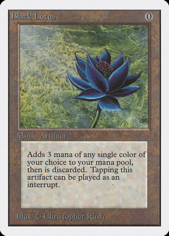 Black Lotus [Unlimited Edition] | Boutique FDB TCG