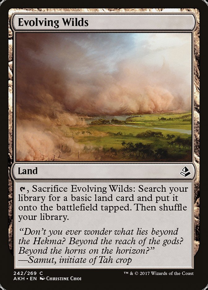 Evolving Wilds [Amonkhet] | Boutique FDB TCG