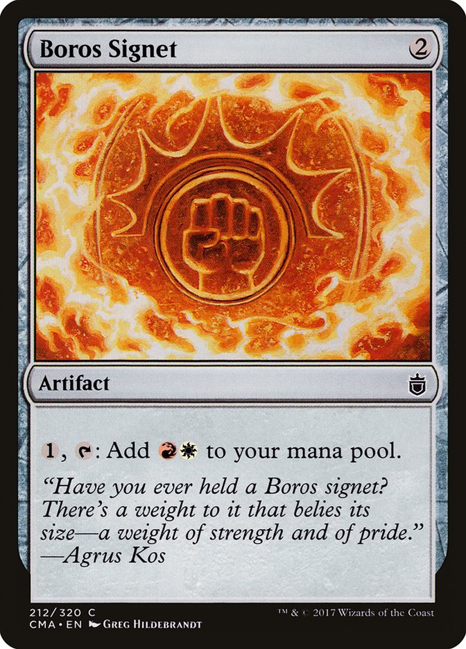 Boros Signet [Commander Anthology] | Boutique FDB TCG