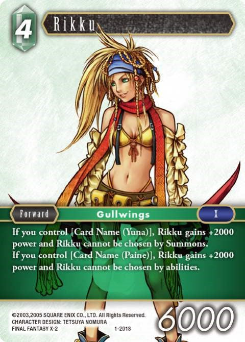 Rikku [Opus I] | Boutique FDB TCG