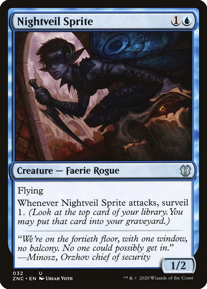 Nightveil Sprite [Zendikar Rising Commander] | Boutique FDB TCG