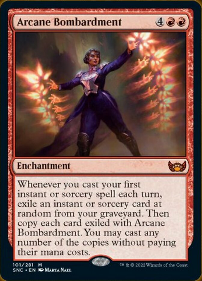 Arcane Bombardment [Streets of New Capenna] | Boutique FDB TCG