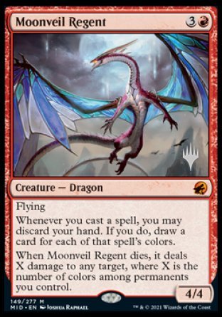 Moonveil Regent (Promo Pack) [Innistrad: Midnight Hunt Promos] | Boutique FDB TCG