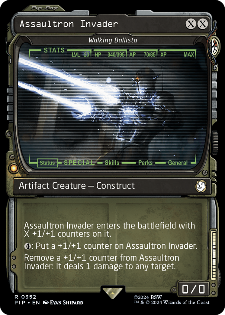 Assaultron Invader - Walking Ballista (Showcase) [Fallout] | Boutique FDB TCG