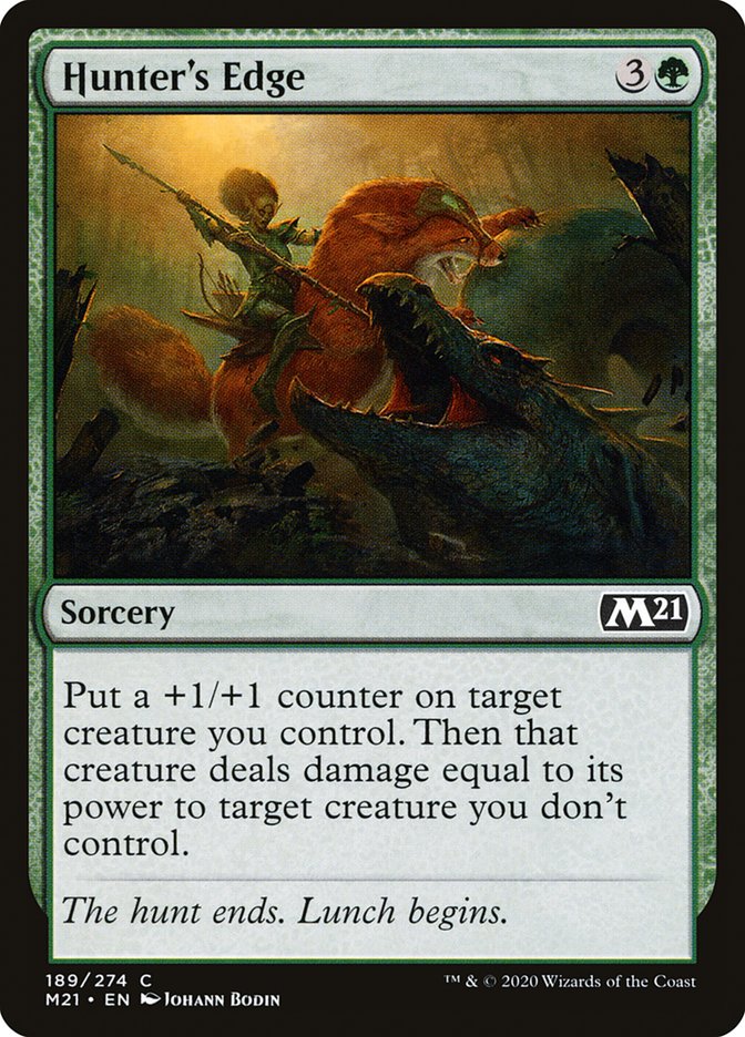 Hunter's Edge [Core Set 2021] | Boutique FDB TCG
