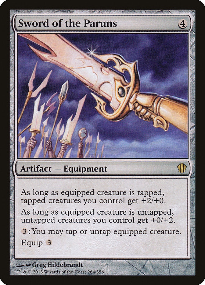 Sword of the Paruns [Commander 2013] | Boutique FDB TCG