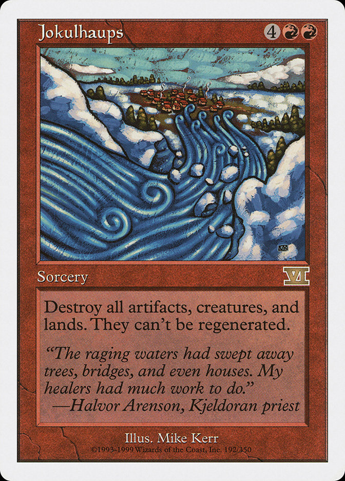 Jokulhaups [Classic Sixth Edition] | Boutique FDB TCG
