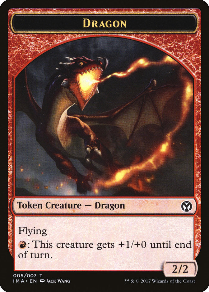 Dragon Token (005/007) [Iconic Masters Tokens] | Boutique FDB TCG