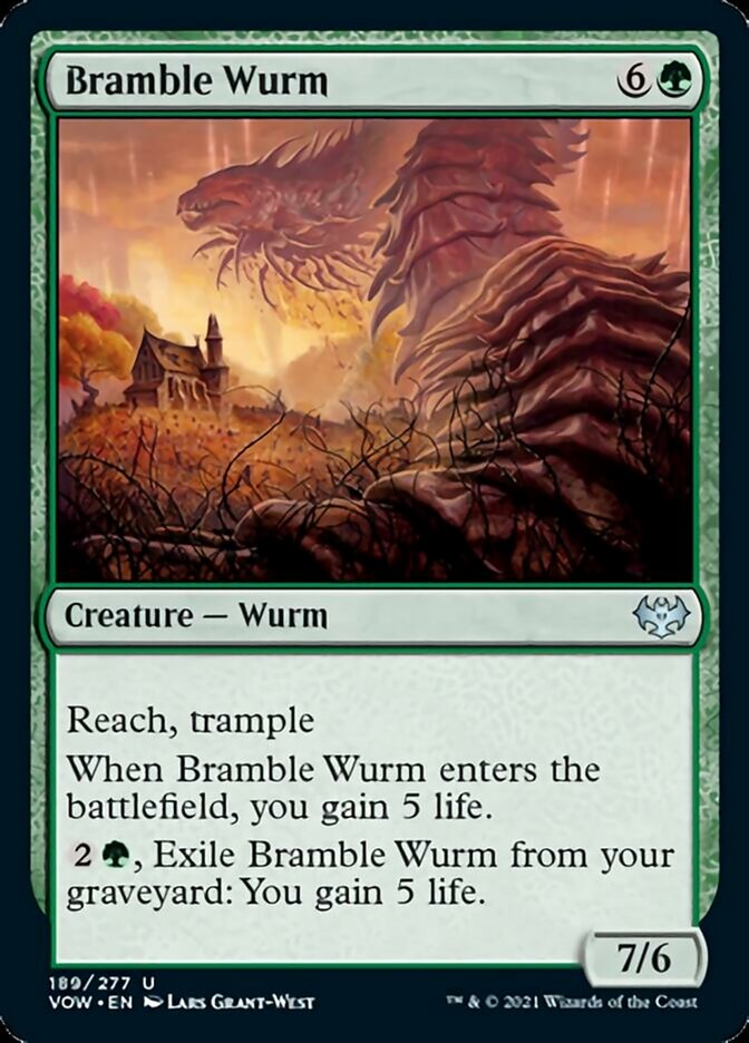 Bramble Wurm [Innistrad: Crimson Vow] | Boutique FDB TCG