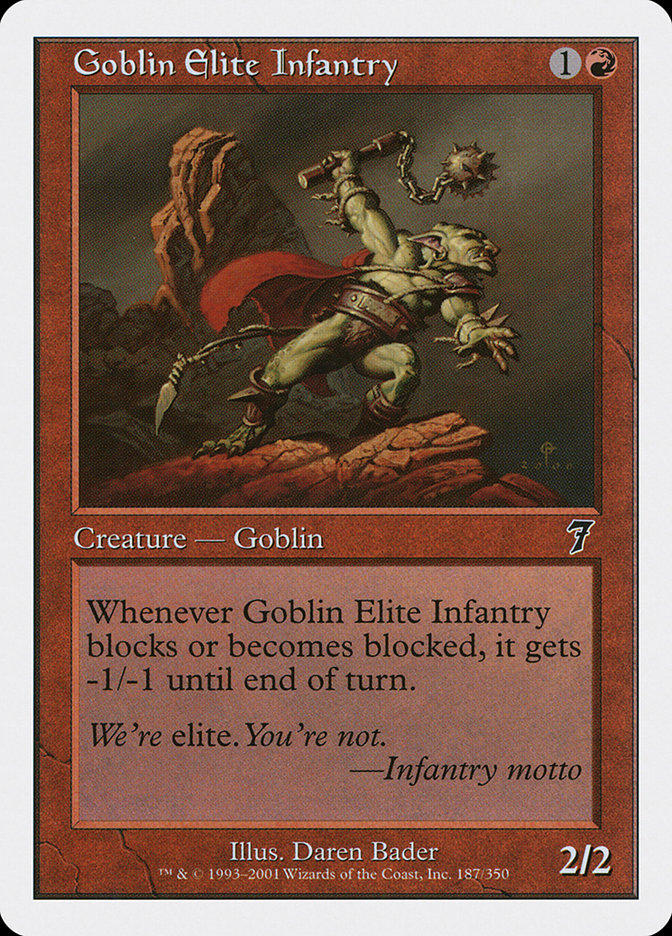 Goblin Elite Infantry [Seventh Edition] | Boutique FDB TCG