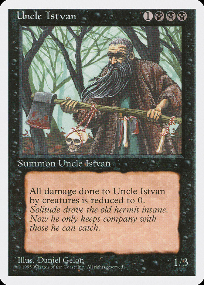 Uncle Istvan [Fourth Edition] | Boutique FDB TCG