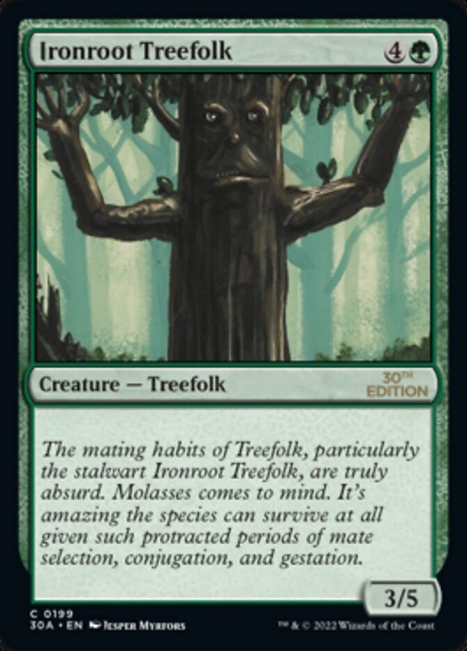 Ironroot Treefolk [30th Anniversary Edition] | Boutique FDB TCG