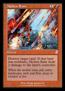 Molten Rain (Timeshifted) [Time Spiral Remastered] | Boutique FDB TCG