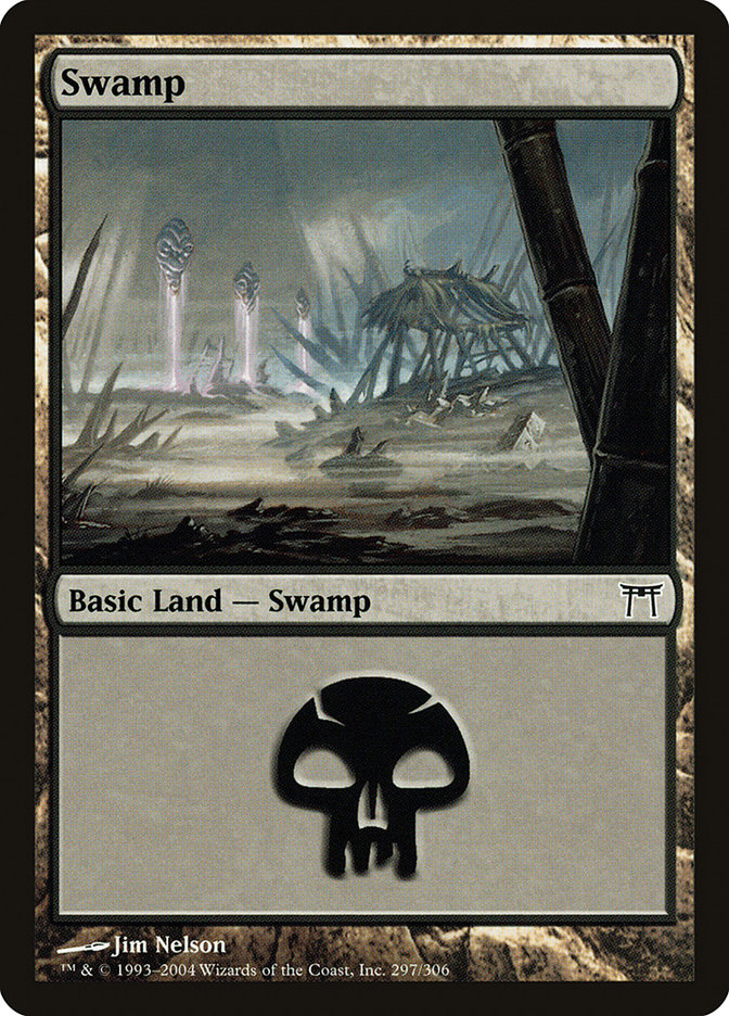 Swamp (297) [Champions of Kamigawa] | Boutique FDB TCG