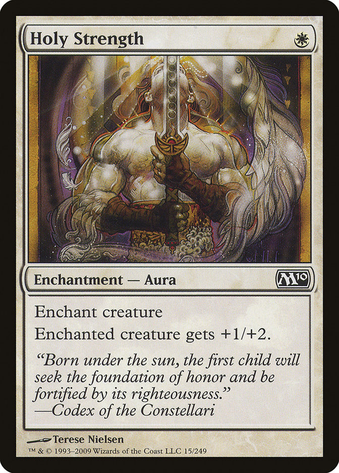 Holy Strength [Magic 2010] | Boutique FDB TCG