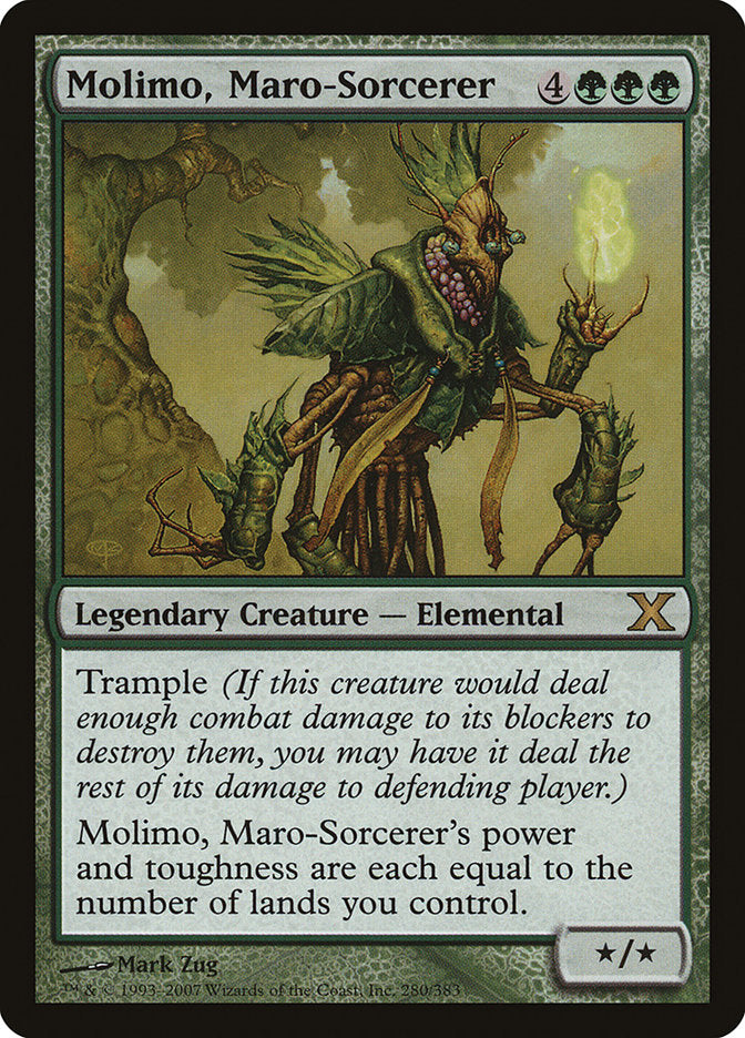 Molimo, Maro-Sorcerer [Tenth Edition] | Boutique FDB TCG