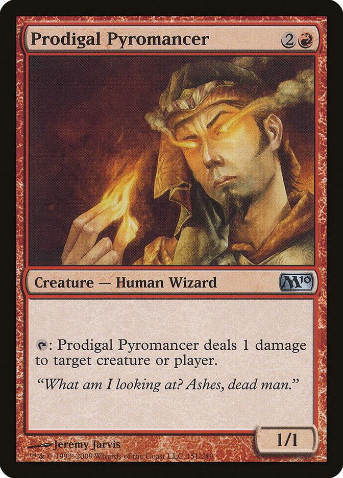 Prodigal Pyromancer [Magic 2010] | Boutique FDB TCG