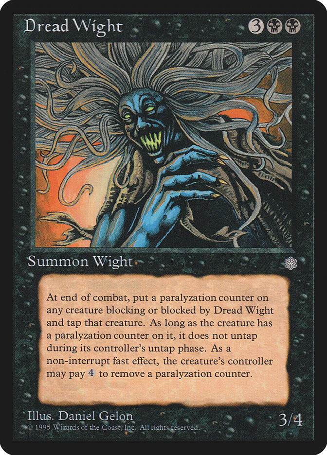 Dread Wight [Ice Age] | Boutique FDB TCG