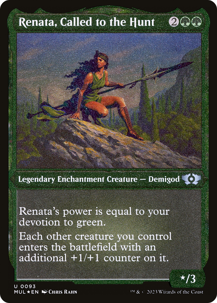 Renata, Called to the Hunt (Foil Etched) [Multiverse Legends] | Boutique FDB TCG