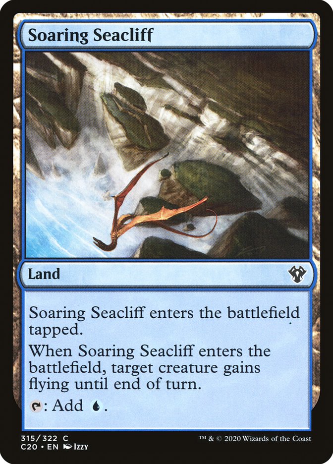 Soaring Seacliff [Commander 2020] | Boutique FDB TCG