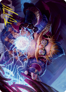 Storm-Kiln Artist Art Card (Gold-Stamped Signature) [Strixhaven: School of Mages Art Series] | Boutique FDB TCG