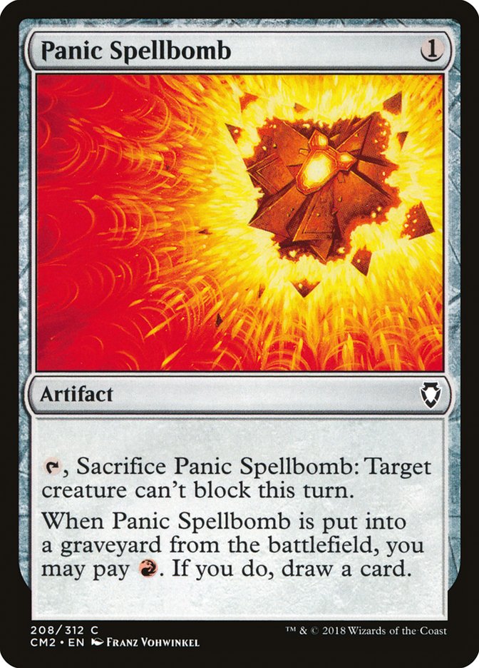 Panic Spellbomb [Commander Anthology Volume II] | Boutique FDB TCG