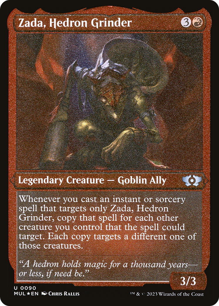 Zada, Hedron Grinder (Foil Etched) [Multiverse Legends] | Boutique FDB TCG