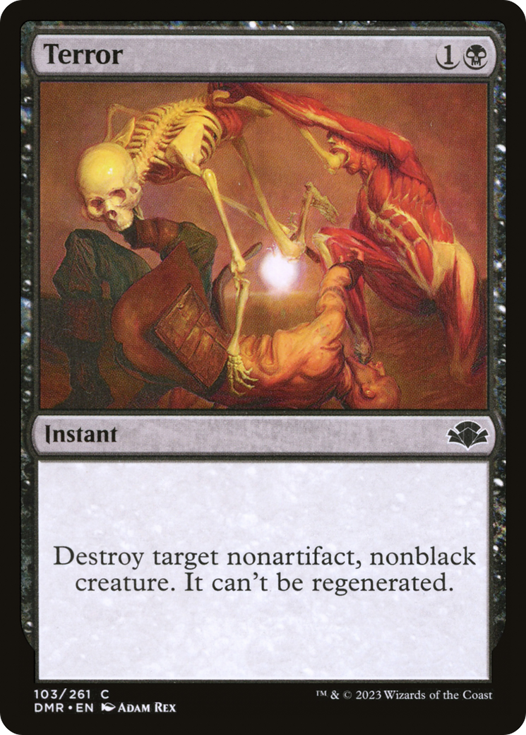 Terror [Dominaria Remastered] | Boutique FDB TCG