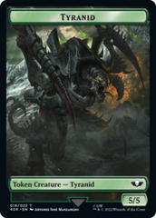 Tyranid (17) // Tyranid (18) Double-Sided Token [Warhammer 40,000 Tokens] | Boutique FDB TCG