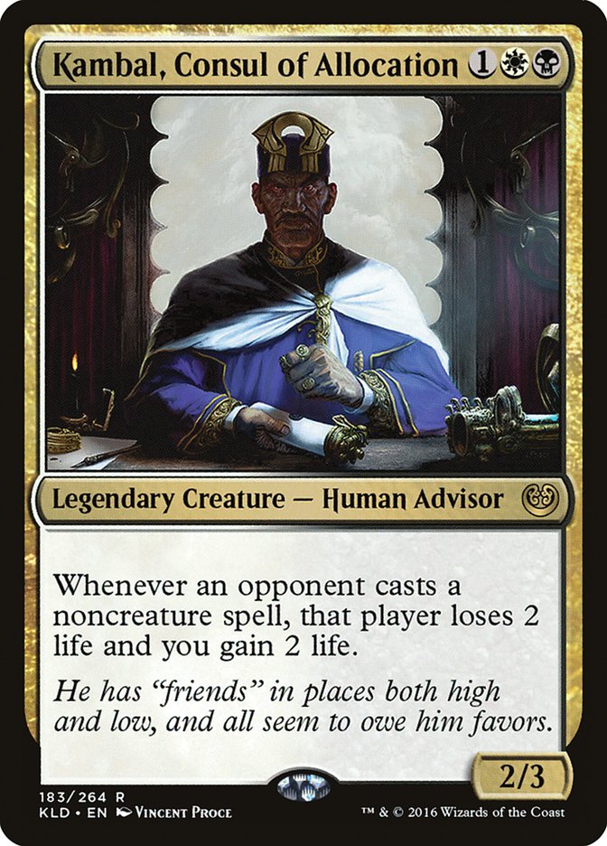 Kambal, Consul of Allocation [Kaladesh] | Boutique FDB TCG