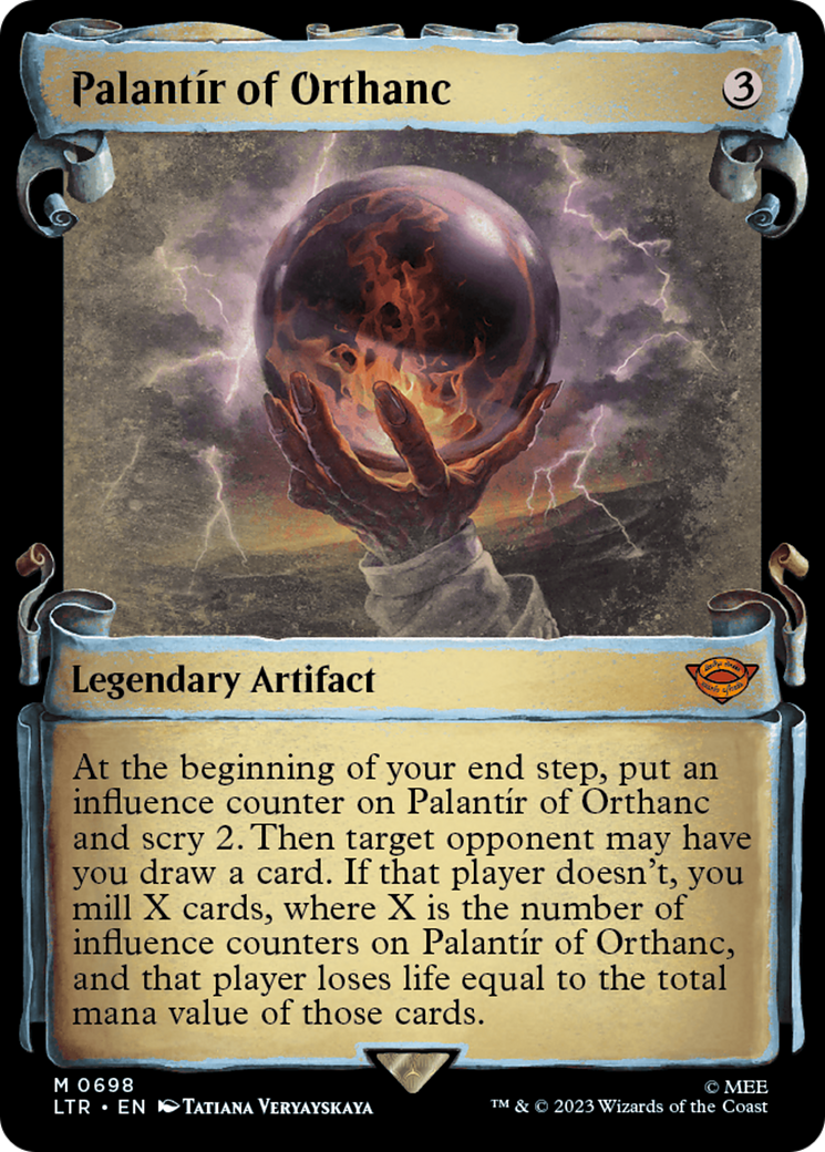 Palantir of Orthanc [The Lord of the Rings: Tales of Middle-Earth Showcase Scrolls] | Boutique FDB TCG