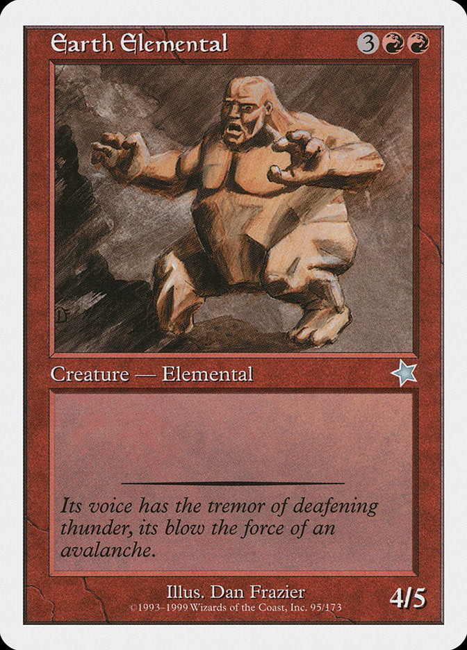 Earth Elemental [Starter 1999] | Boutique FDB TCG