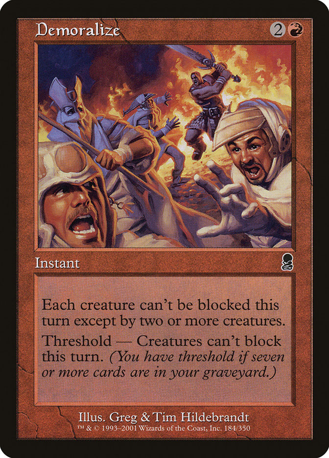 Demoralize [Odyssey] | Boutique FDB TCG