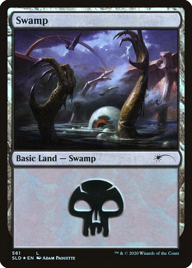 Swamp (Witchcraft) (561) [Secret Lair Drop Promos] | Boutique FDB TCG