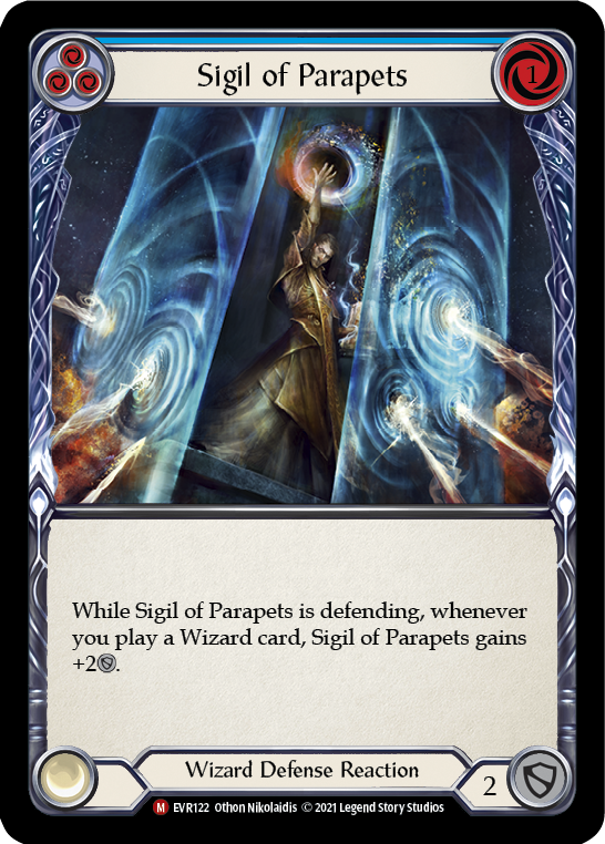 Sigil of Parapets [EVR122] (Everfest)  1st Edition Normal | Boutique FDB TCG