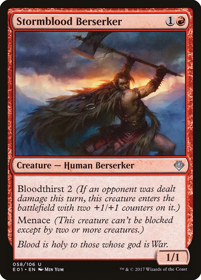 Stormblood Berserker [Archenemy: Nicol Bolas] | Boutique FDB TCG