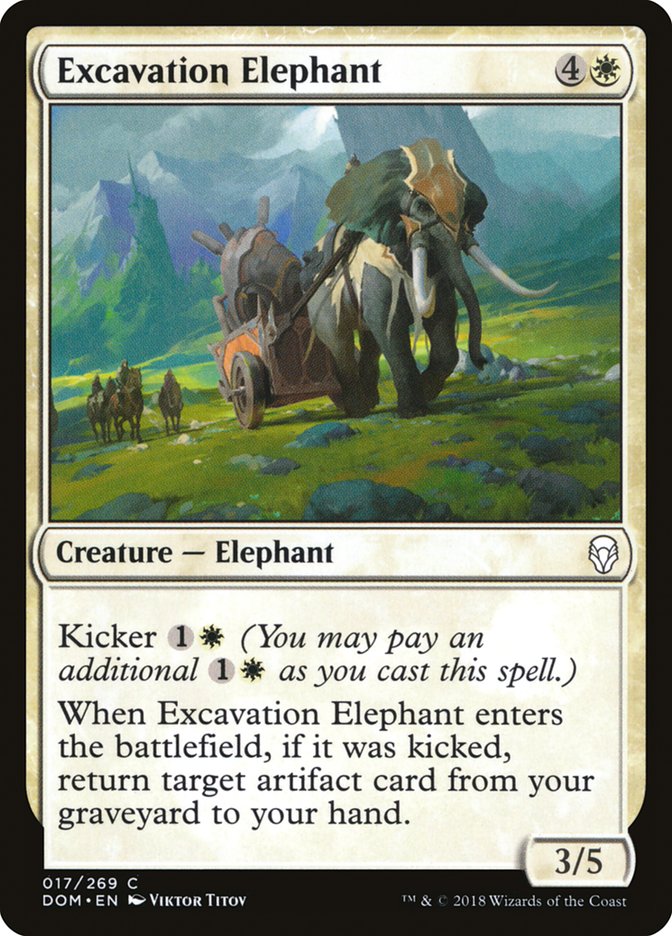 Excavation Elephant [Dominaria] | Boutique FDB TCG