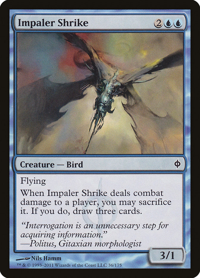 Impaler Shrike [New Phyrexia] | Boutique FDB TCG