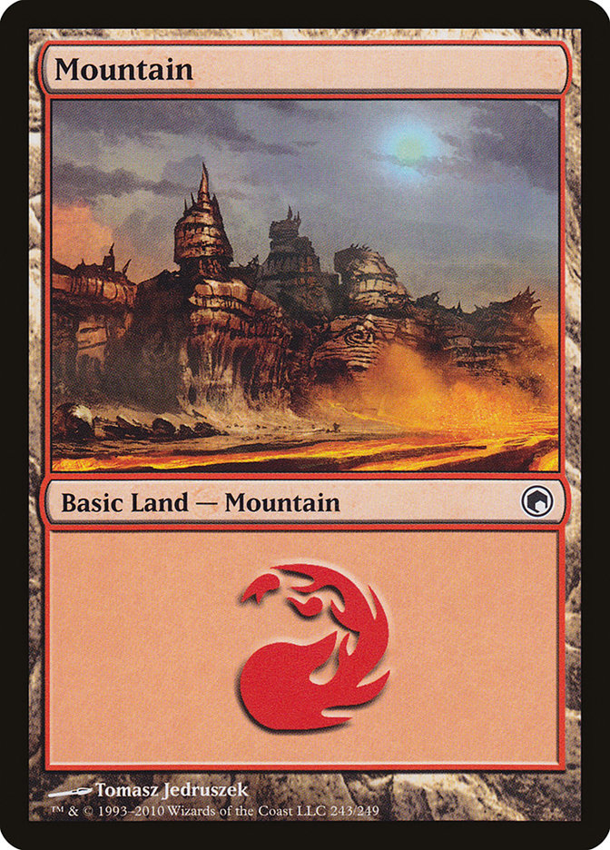 Mountain (243) [Scars of Mirrodin] | Boutique FDB TCG