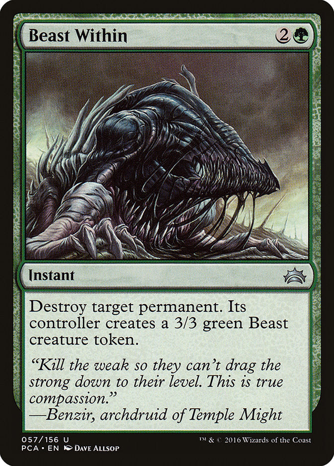 Beast Within [Planechase Anthology] | Boutique FDB TCG