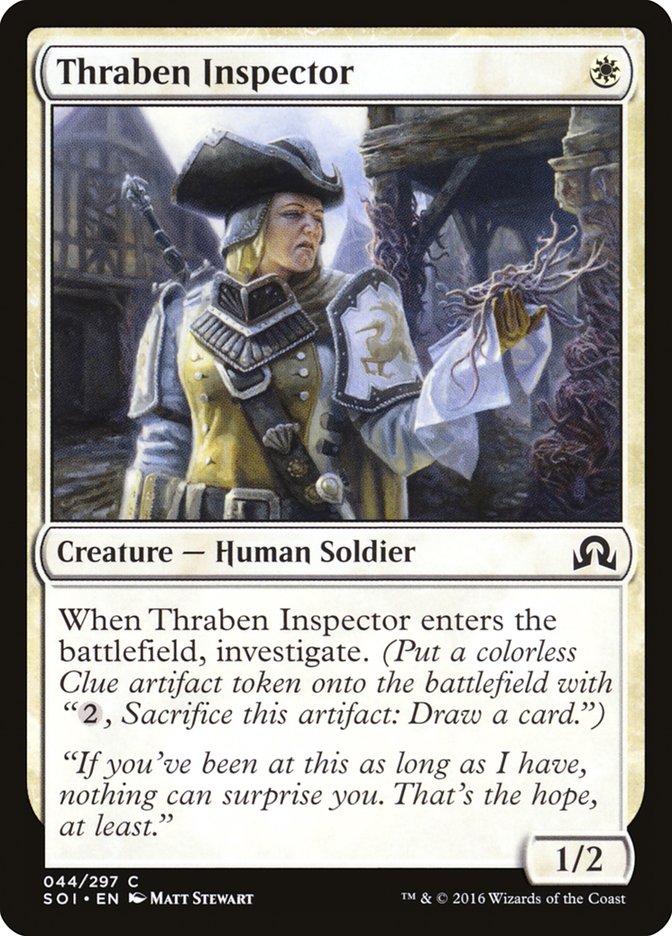 Thraben Inspector [Shadows over Innistrad] | Boutique FDB TCG