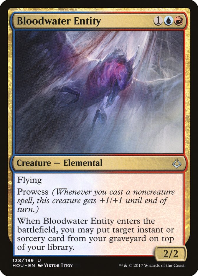 Bloodwater Entity [Hour of Devastation] | Boutique FDB TCG