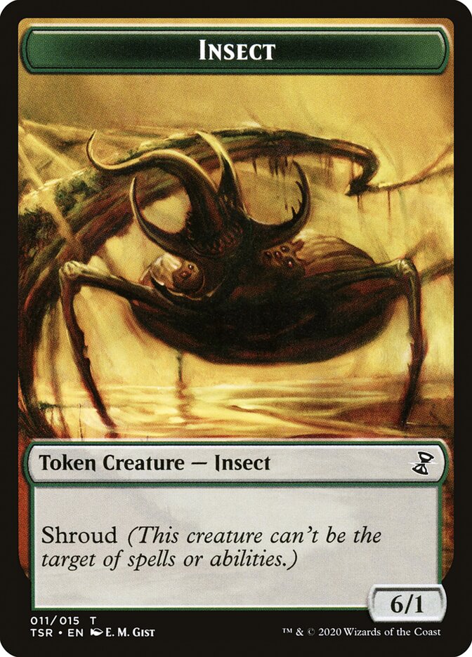 Insect Token [Time Spiral Remastered Tokens] | Boutique FDB TCG