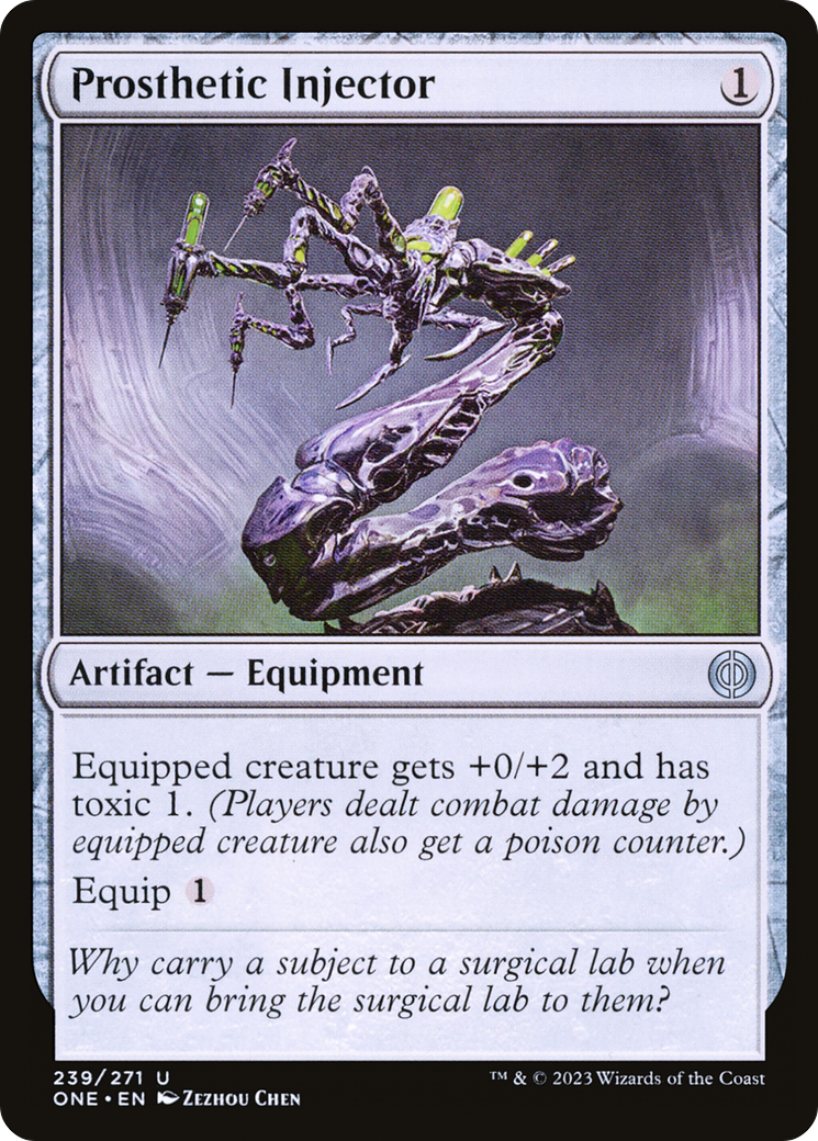 Prosthetic Injector [Phyrexia: All Will Be One] | Boutique FDB TCG